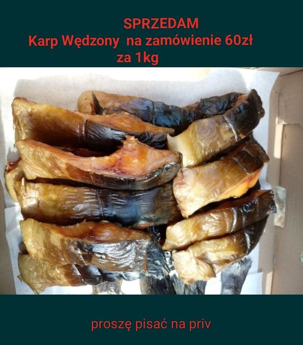 Karp wedzony naturalnie Milówka