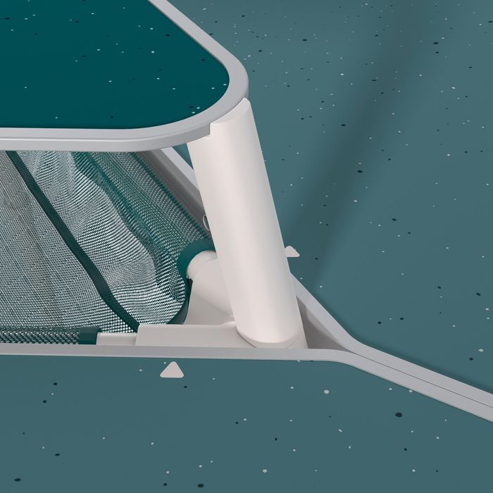 Mesa de campismo hexagonal e convivial - 6 pessoas - Tepee