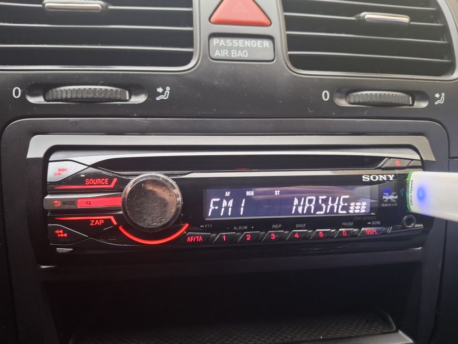 Автомагнитола Sony CDX-GT450U. BLUETOOTH