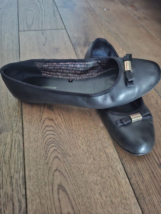 Baleriny  skórzane  Tommy Hilfiger