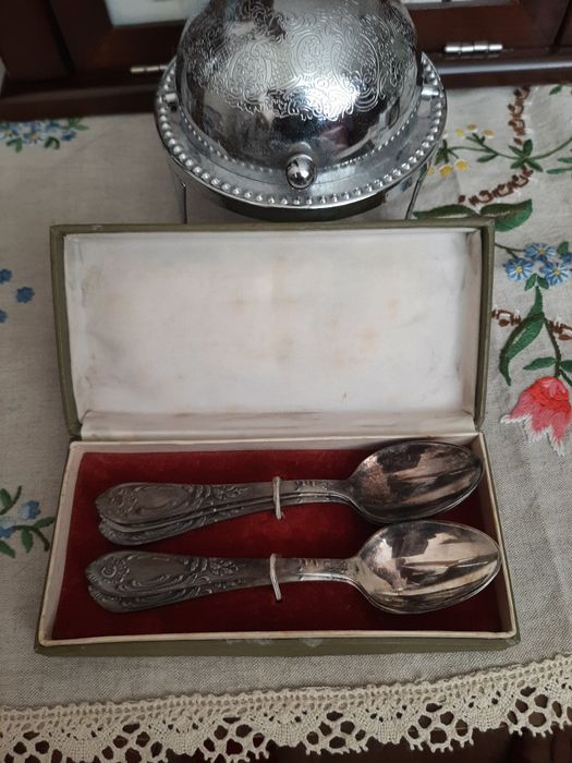 Мельхіорові чайні ложки