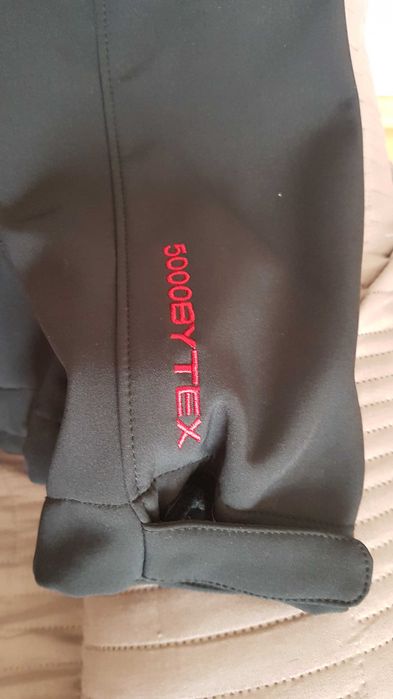 Kurtka czarna bez podszewki *BRUGI* -XL