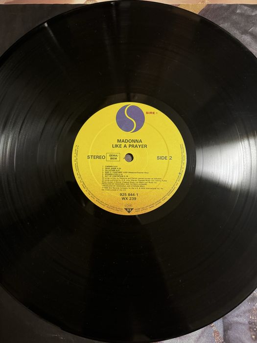 Madona - Like a prayer vinil 1989