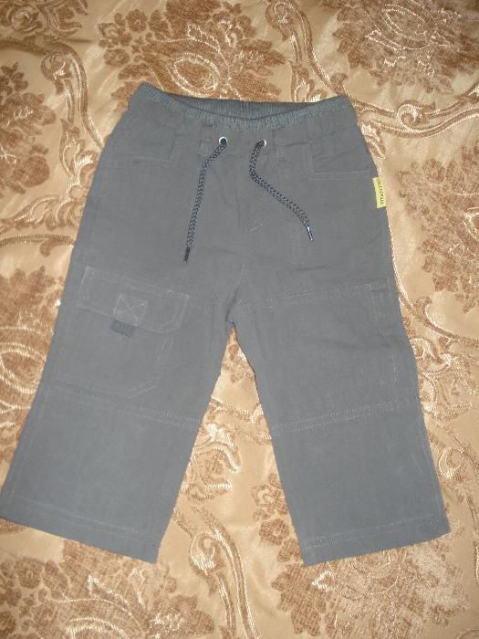 Штаны, брюки карго, новые! рост 74см.