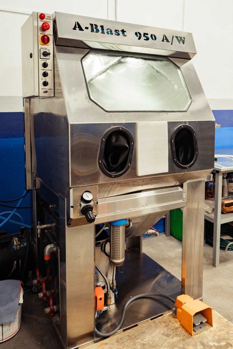 Аквабластинг — делікатне очищення алюмінію, міді, латуні