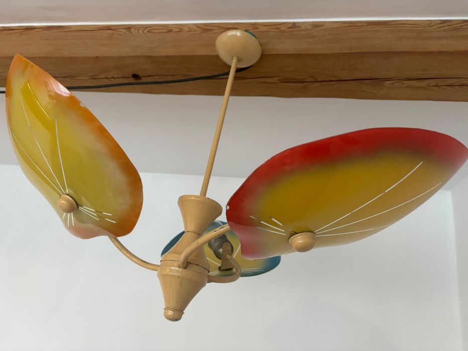 Lampa sufitowa Kasiński PRL