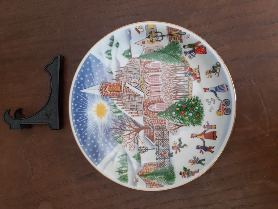 Prato decorativo Spal "Natal 1991"