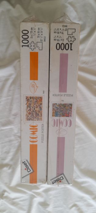 2 puzzles 1000 peças novos