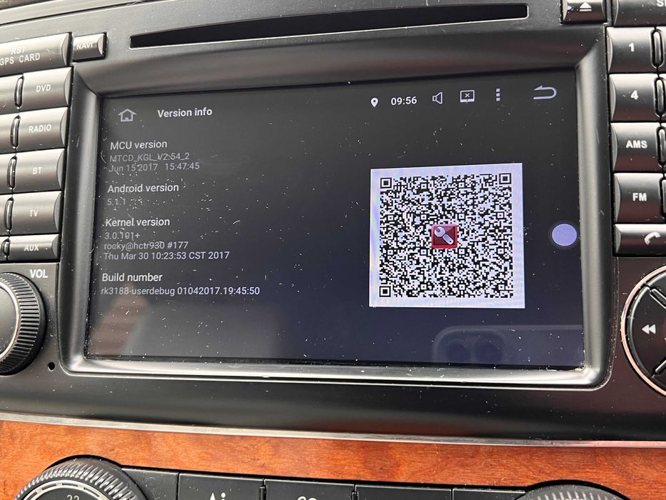Android магнитола на Mercedes ML W164 GL X164 Андроид автомагнитола