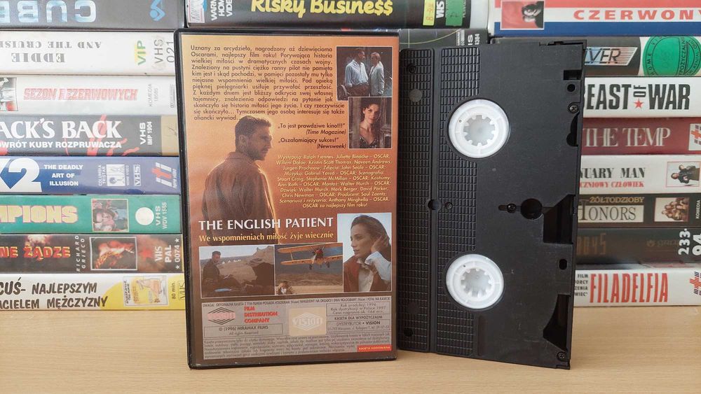 Angielski Pacjent (The English Patient) - VHS