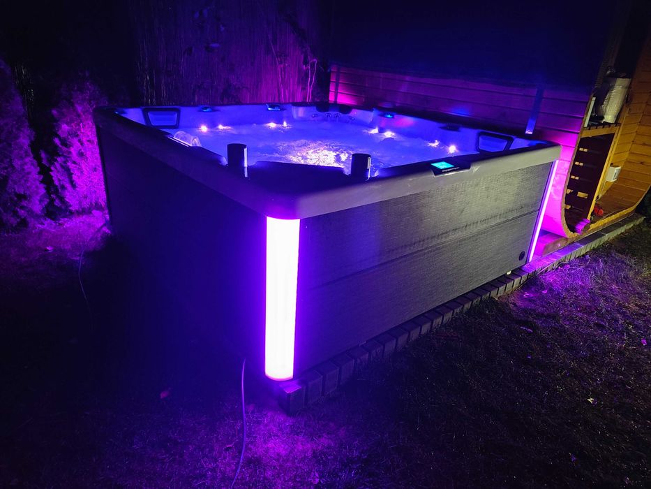 Wanna spa , jacuzzi ogrodowe , basen spa , balia , bania - USA