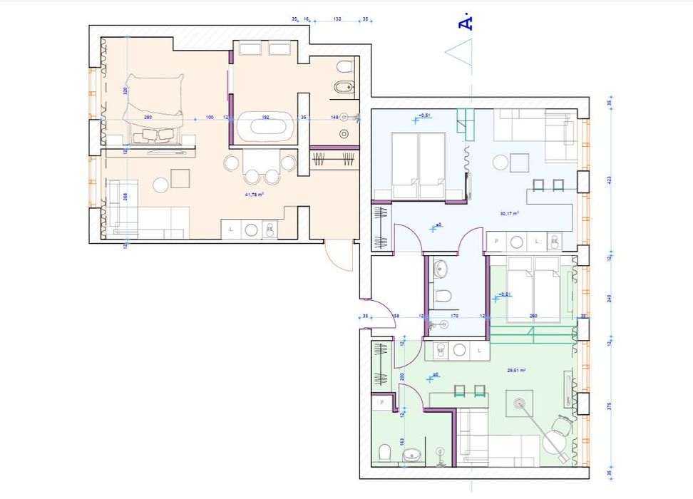Podgórna przy Rynku | 116m² z 2 wejściami | Mieszkanie, Najem, Biuro