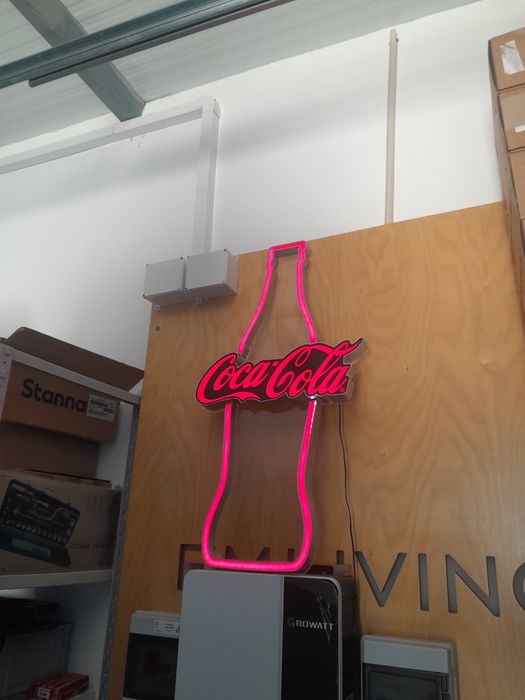 Reclame luminoso coca cola