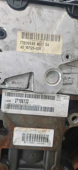 Motor Bmw M57D25 256D2 2500cc
177cv.