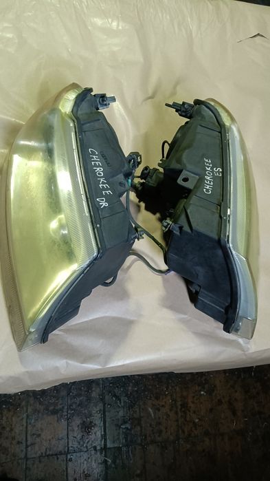 Ótica jeep grand Cherokee farol 2001 óptica original