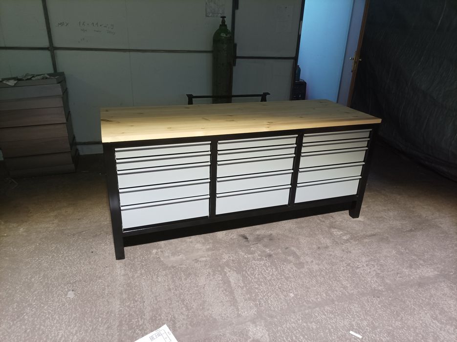 Stół warsztatowy profile 60x60 ciężki