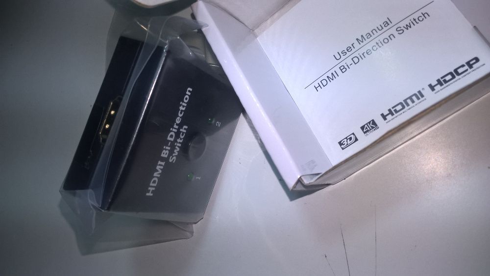 hdmi splitter 1x2/2x1