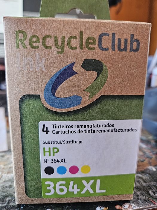 Tinteiros compatíveis 364XL para impressora HP