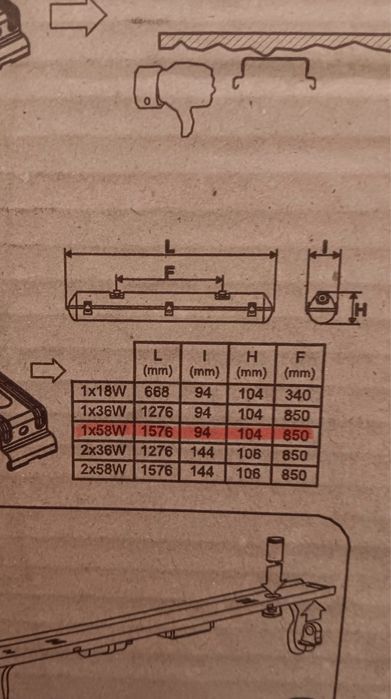 Candeeiro Fluorescente