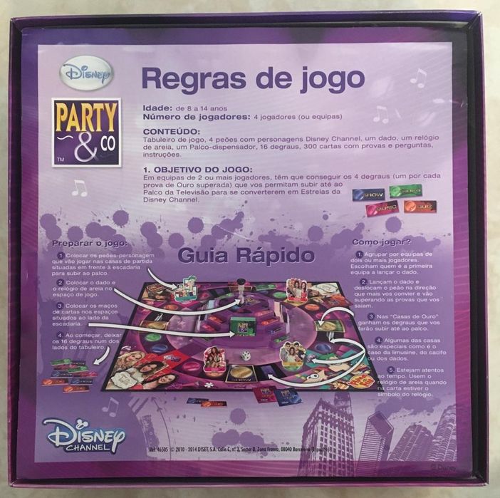 Jogo de tabuleiro Party & Co Disney Channel
