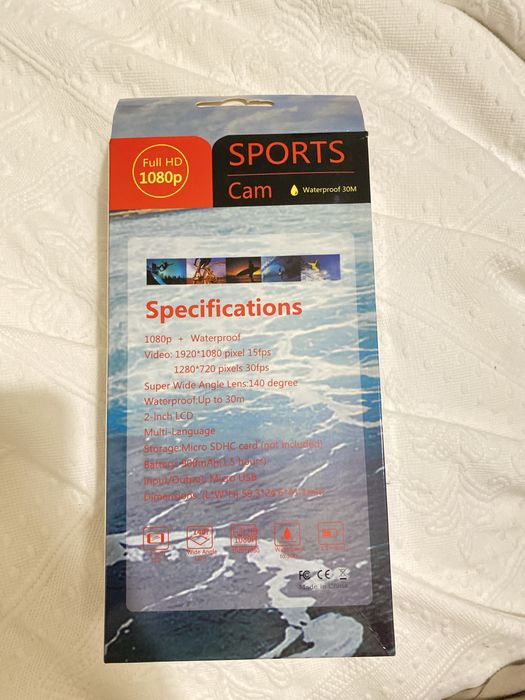 Camara para desporto