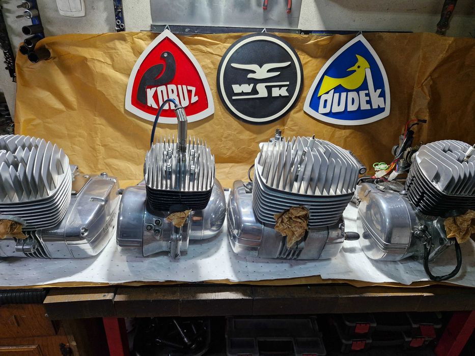 Remont naprawa regeneracja silnika wsk wfm shl 125 175 Romet Motorynka