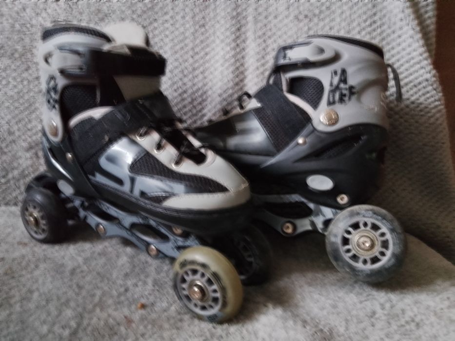 Łyżworolki jak nowe 34-37rozmiar