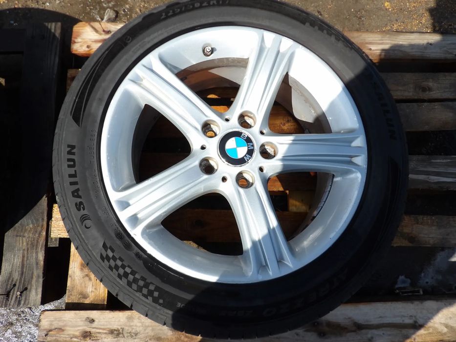 BMW - F30,F31,F32,E90 - KOMPLET ALUMINIOWYCH FELG - 7,5jX17H2  IS37 - 6796242