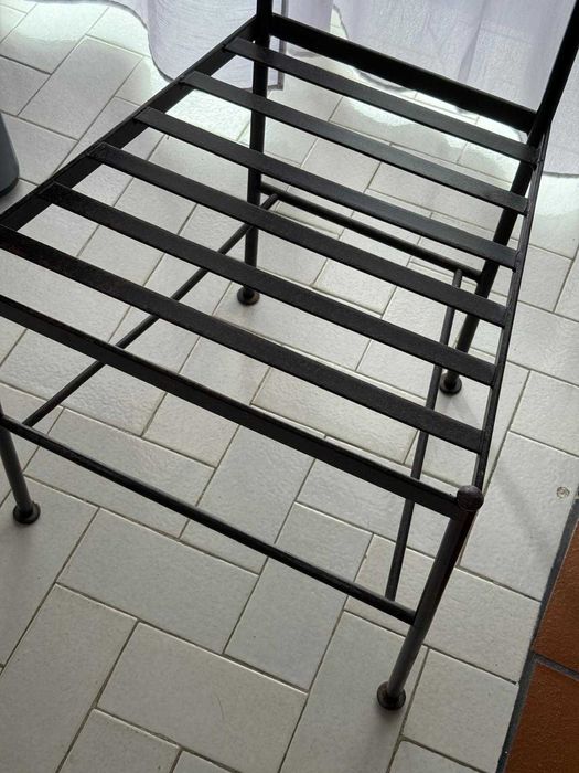 6 Cadeiras em ferro forjado lacado