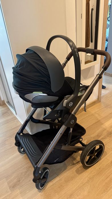 Cybex Balios S Lux 3w1 + fotelik + baza ISOFIX – kompletny zestaw