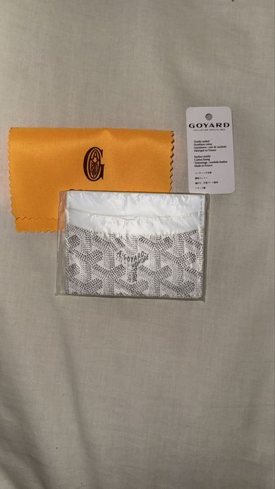 Carteira Goyard Branca