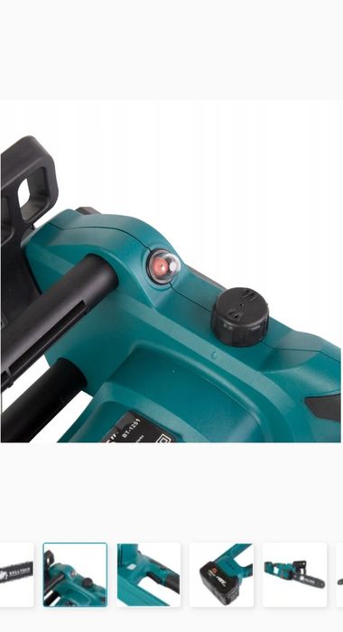 Piła łańcuchowa  16 cali 2x aku 6ah 48v 3800w