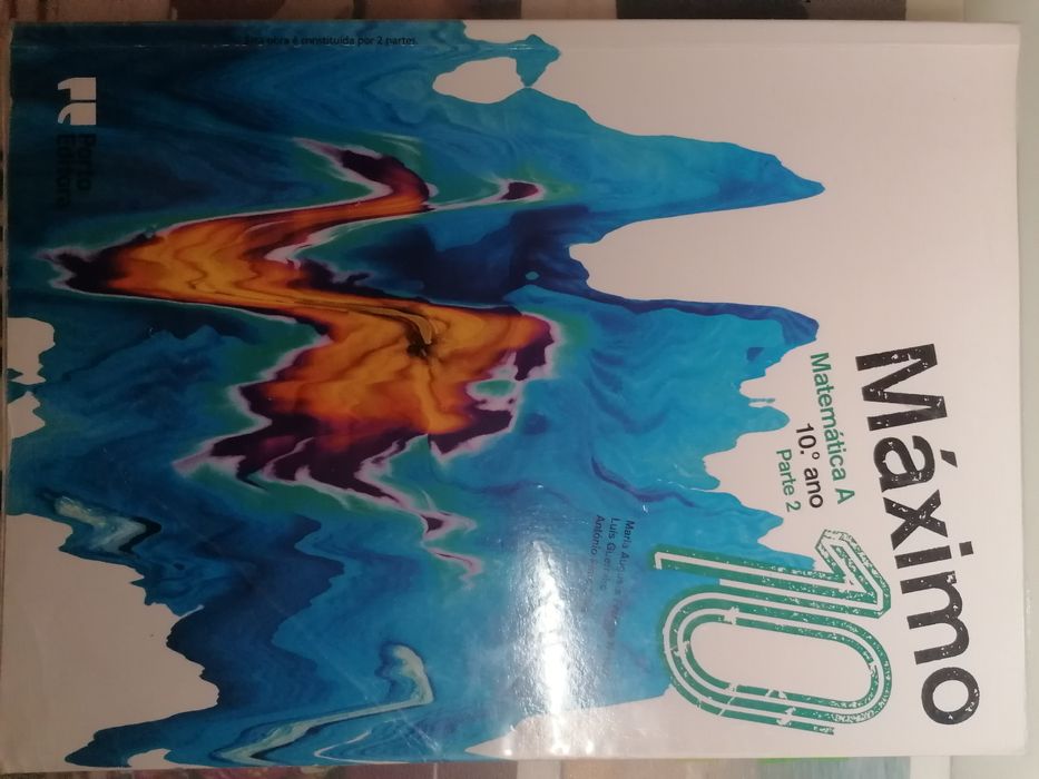 Conjunto de livros: Máximo, Matemática A