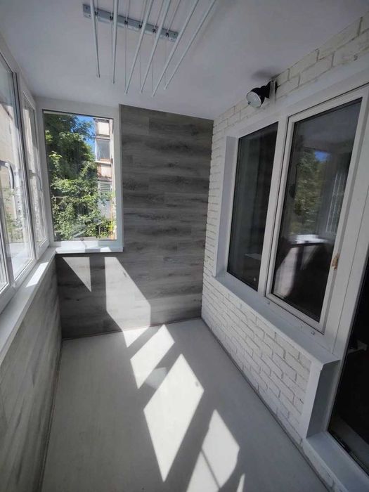 Ремонт балкона ПІД КЛЮЧ місто Київ / Внутрішній ремонт лоджії