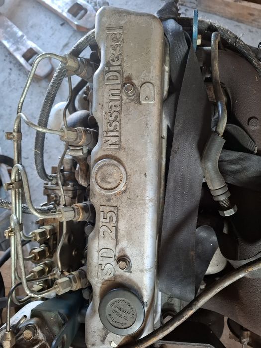 Silnik nissan sd 25 ładowarka koparka wózek platforma traktorek filtr