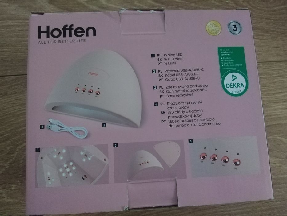Lampa do paznokci UV /LED Hoffen - Nowa