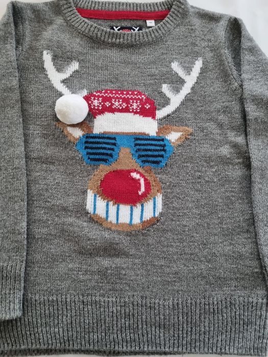 Sweter świąteczny rozm.110