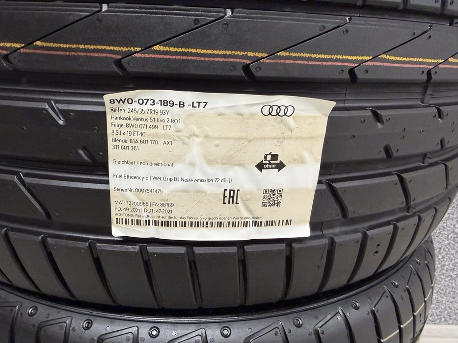 Nowe oryginalne koła letnie alufelgi 19 Audi A4 A5 S4 S5 B8 B9