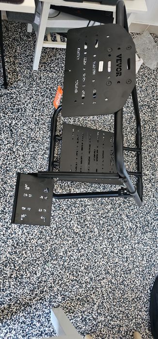 Suporte para volante de Corridas, dobrável. Suporte para manutenção mudanças e pedais