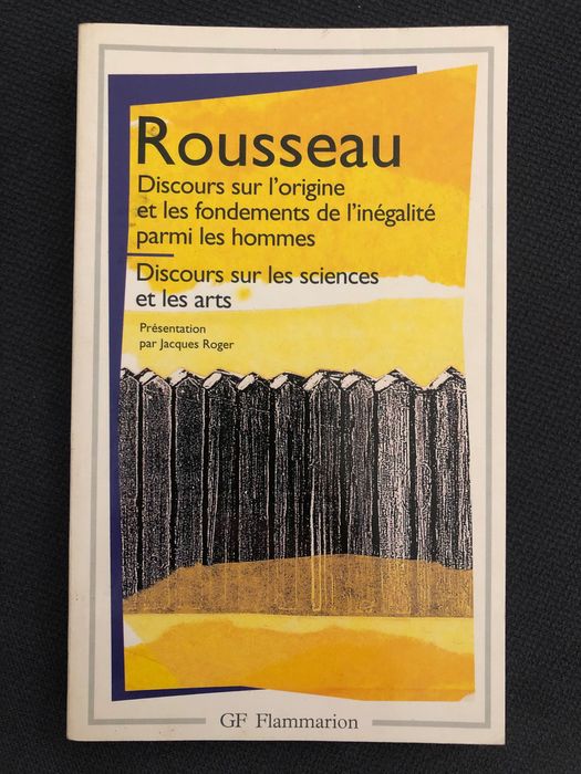 Rousseau/ Schopenhauer / Comte/ Bergson