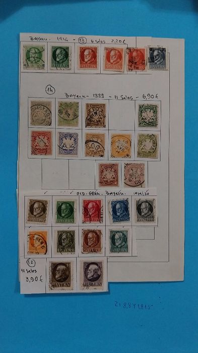 Selos da Alemanha e zonas de ocupação.  1867/1943