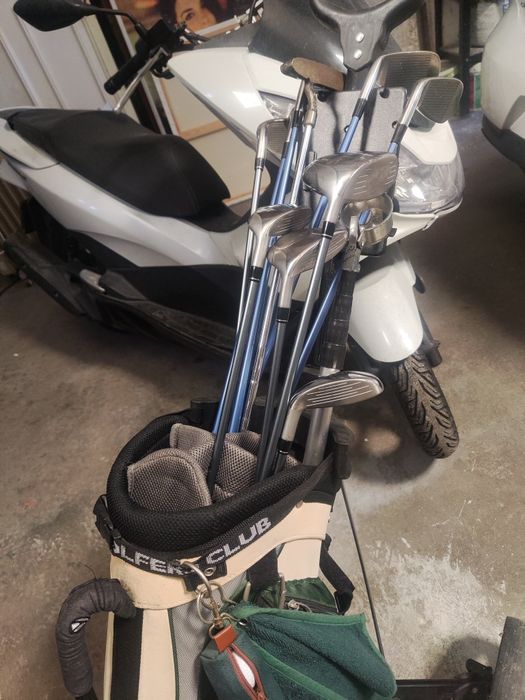 Tacos de golfe mais suporte