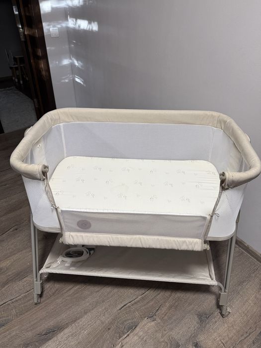 Кроватка ліжечко lionelelo luna 2 в1 постелька