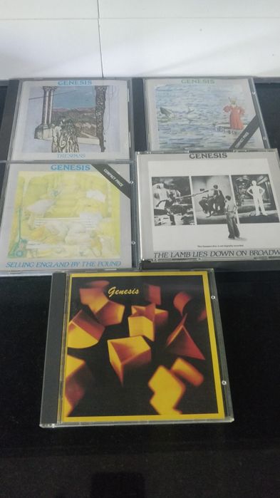 CDs de Genesis - trespass, foxtrot,selling eng e The lamb lies down