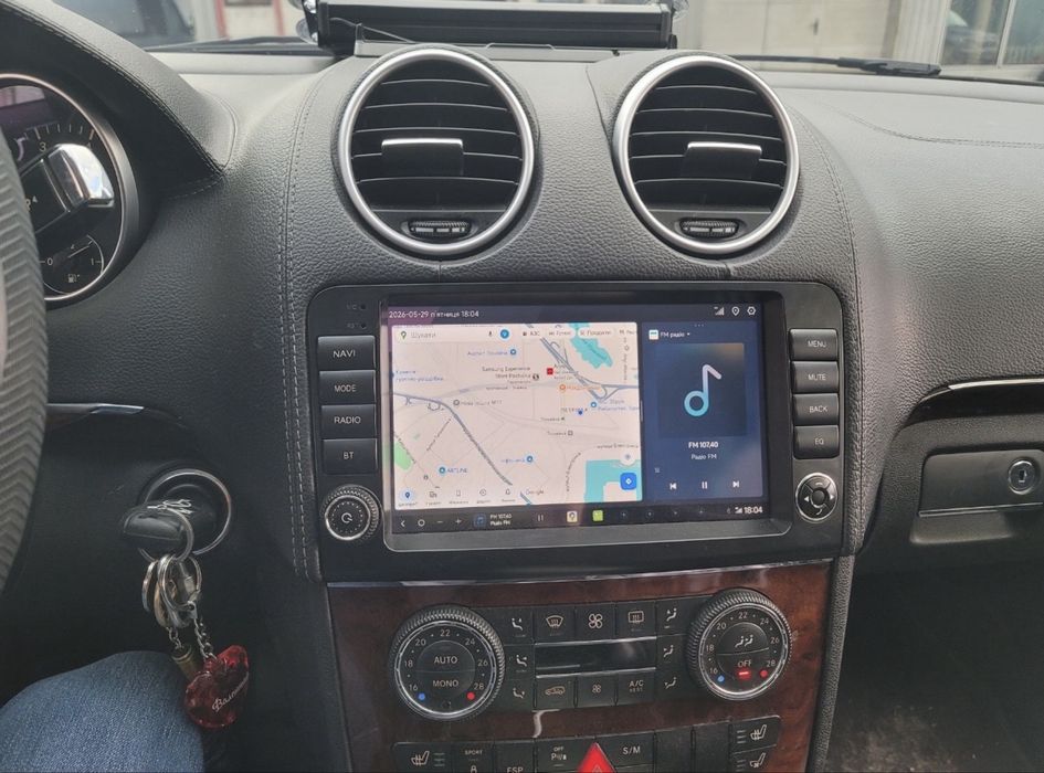 Магнітола Mercedes ML W164 GL X164 Android Carplay