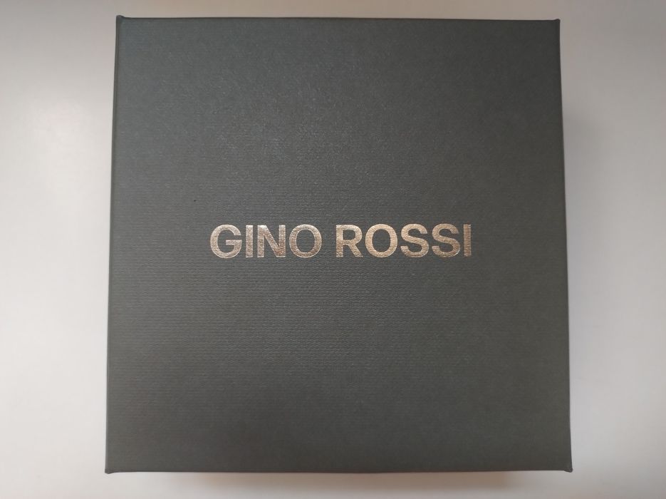 Elegancki czarny pasek Gino Rossi