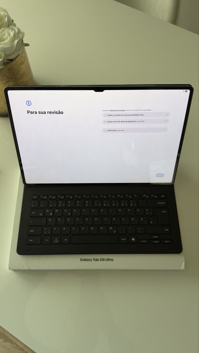 Teclado Samsung Galaxy S10 ultra como novo