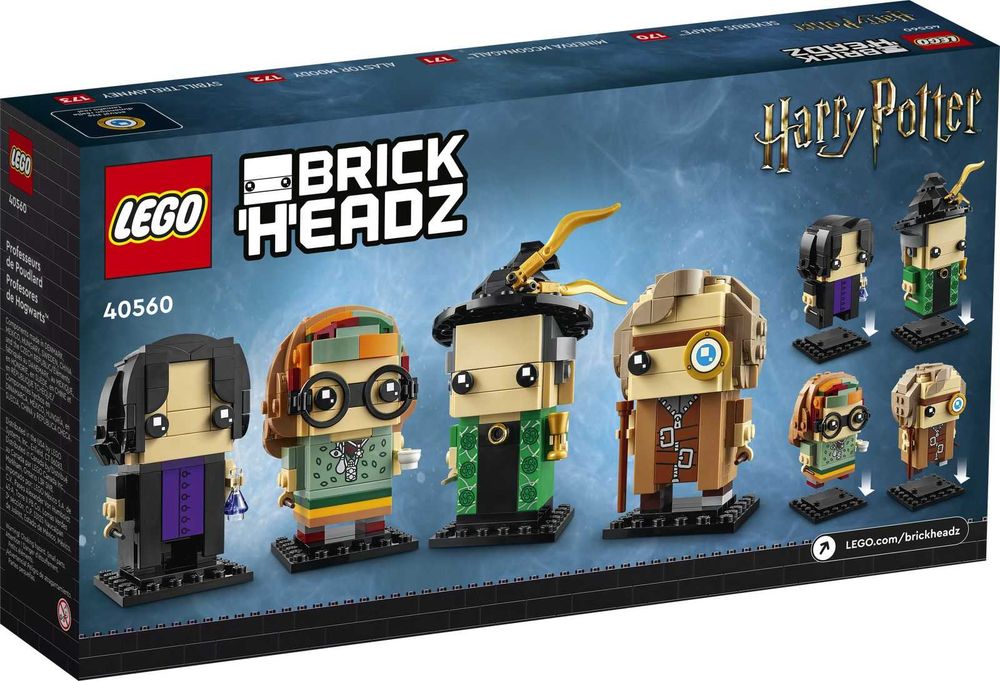 LEGO 40560 BrickHeadz - Profesorowie Hogwartu