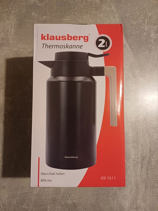 Nowy termos dzbanek cateringowy biurowy konferencyjny Klausberg 2L