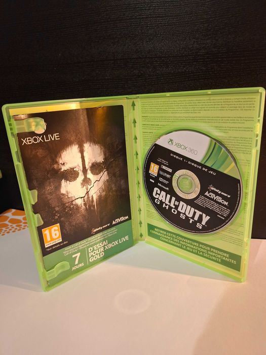Call of Duty: Ghosts [FR] para Xbox 360 em bom estado geral. Jogo completamente em francês